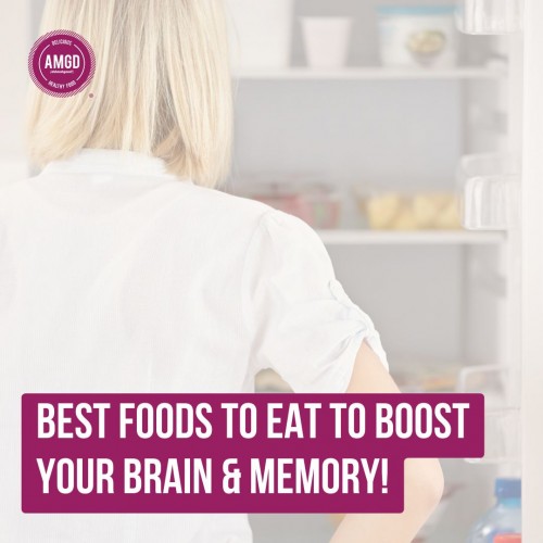 Best Foods to Boost Your Brain & Memory
